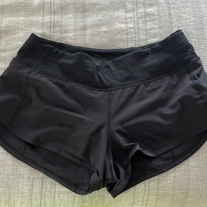 Lululemon speed up shorts 2.5